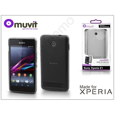 Sony Xperia E1 hátlap - Made for Xperia Muvit miniGel - clear