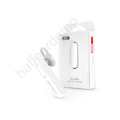 XO Wireless Bluetooth headset v4.2 - XO BE4 Wireless Bluetooth Earphone - fehér