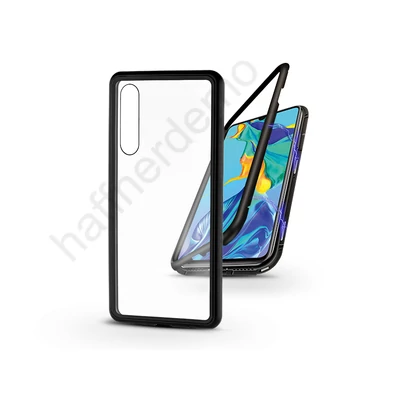Huawei P30 mágneses, 2 részes hátlap előlapi üveg nélkül - Magneto  fekete