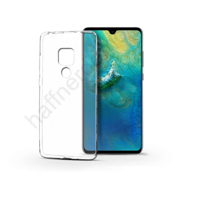 Huawei Mate 20 szilikon hátlap - Soft Clear - transparent