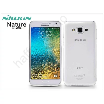 Samsung SM-E700F Galaxy E7 szilikon hátlap - Nillkin Nature - transparent