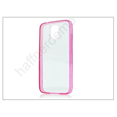 Samsung SM-G900 Galaxy S5 szilikon hátlap - Slim HC 0,3 mm - pink