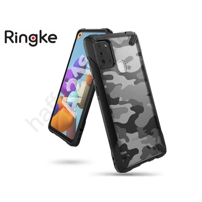 Samsung A217F Galaxy A21s ütésálló hátlap - Ringke Fusion X - camo black