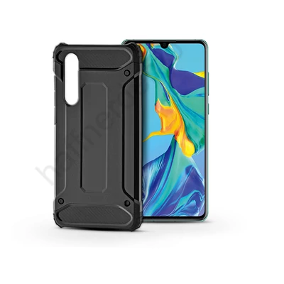 Huawei P30 ütésálló hátlap - Armor - fekete