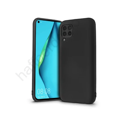 Huawei P40 Lite szilikon hátlap - Soft Premium - fekete
