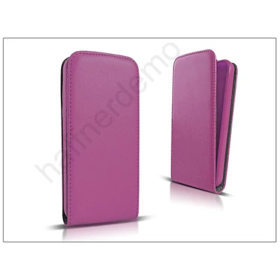 Slim Flexi Flip bőrtok - Apple iPhone 7 Plus/iPhone 8 Plus - lila