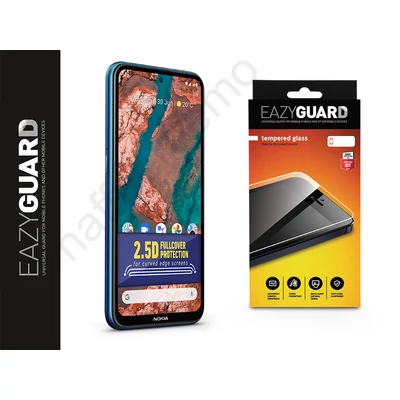 Nokia X10/X20/XR20 képernyővédő fólia - Diamond Glass 2.5D Fullcover - fekete