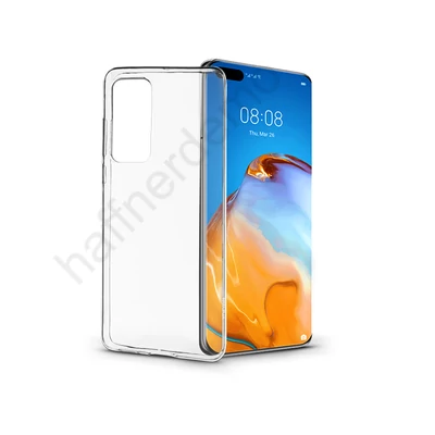 Huawei P40 szilikon hátlap - Soft Clear - transparent