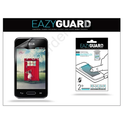 LG L40 D160 képernyővédő fólia - 2 db/csomag (Crystal/Antireflex)