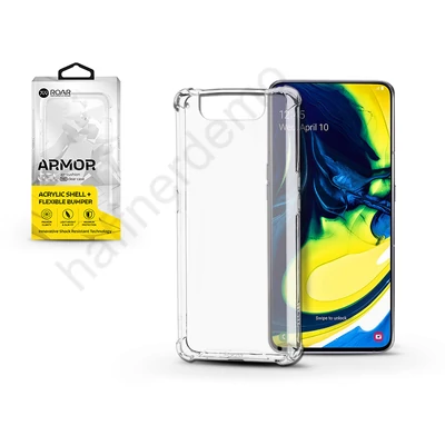 Samsung A805F Galaxy A80 szilikon hátlap - Roar Armor Gel - transparent