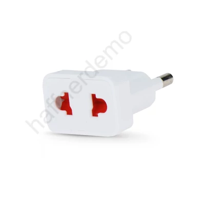 EU - USA adapter hálózati töltőhöz - fehér