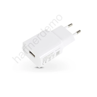 Xiaomi gyári USB hálózati töltő adapter - 5V/2,5A - MDY-08-EI - QC 3.0 white (ECO csomagolás)