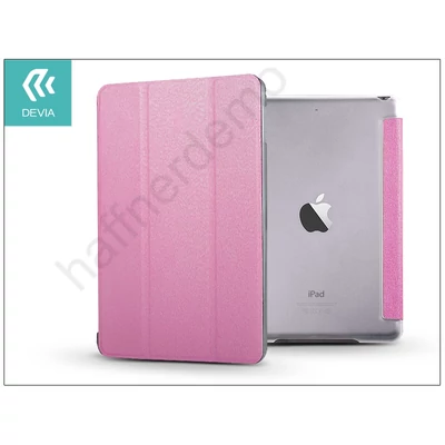 Apple iPad Mini 4/iPad Mini (2019) védőtok (Smart Case) on/off funkcióval - Devia Light Grace - pink