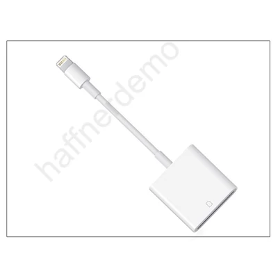 Apple iPhone 5/5S/5C/SE/iPad 4/iPad Mini eredeti, gyári Lightning - SD-kártyaolvasó adapter - MJYT2ZM
