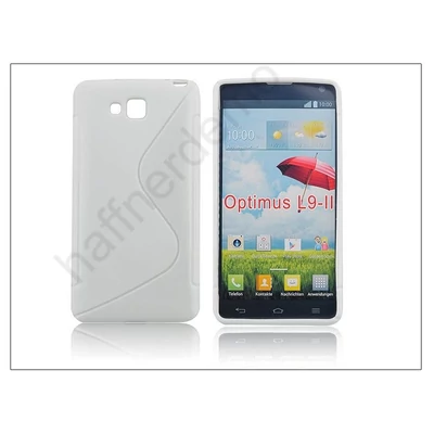 LG D605 Optimus L9 II szilikon hátlap - S-Line - fehér
