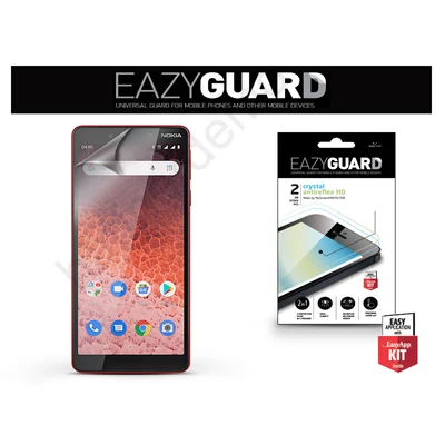 Nokia 1 Plus képernyővédő fólia - 2 db/csomag (Crystal/Antireflex HD)