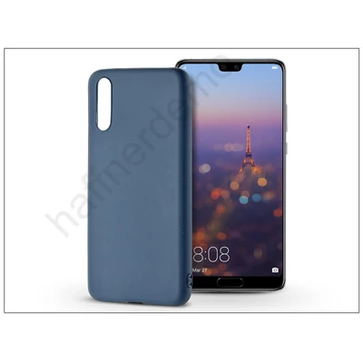 Huawei P20 szilikon hátlap - Soft - kék