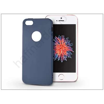 Apple iPhone 5/5S/SE szilikon hátlap - Soft - kék