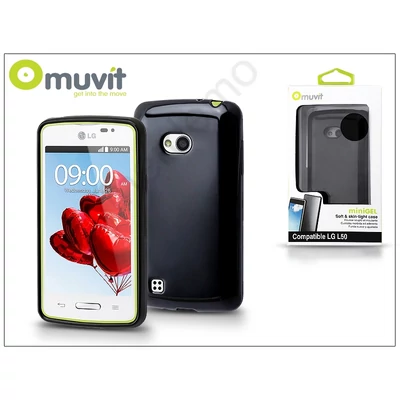 LG L50 D213N hátlap - Muvit miniGel - black