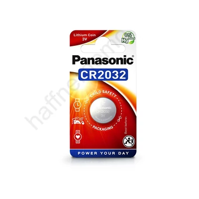 Panasonic CR2032 lithium gombelem - 3V - 1 db/csomag