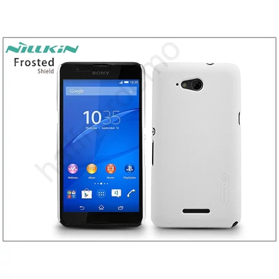 Sony Xperia E4G (E2003) hátlap képernyővédő fóliával - Nillkin Frosted Shield - fehér