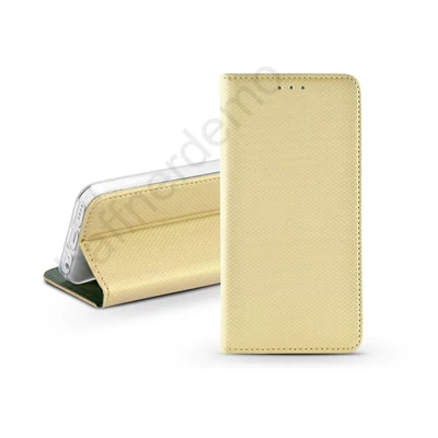 S-Book Flip bőrtok - Samsung A202F Galaxy A20e - arany